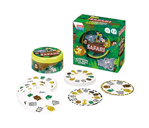 Falomir- Safari Juego de Mesa, Multicolor (28412)