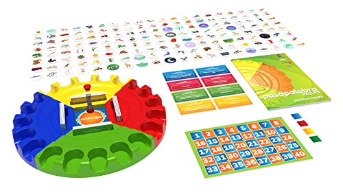 Famogames- Pasapalabra Peques Juego de Mesa, Multicolor (Famosa 700016202)