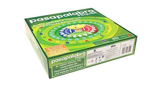 Famogames- Pasapalabra Peques Juego de Mesa, Multicolor (Famosa 700016202)