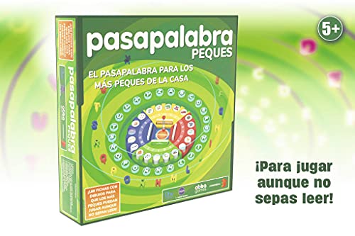 Famogames- Pasapalabra Peques Juego de Mesa, Multicolor (Famosa 700016202)