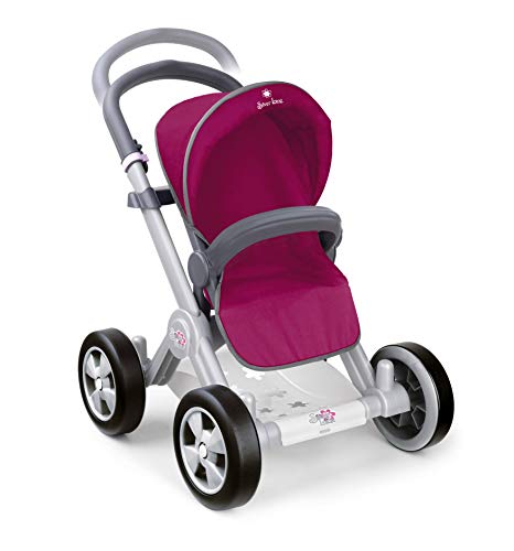 Famosa- Carrito de Paseo para muñeco Bebé, Color Rosado (800008880)