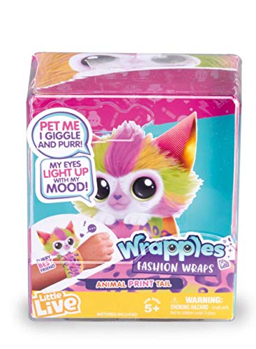 Famosa- Little Live Pets Wrapples Fashion Wraps con emociones interactuan entre ellos mod. sdos, Multicolor (700015404)