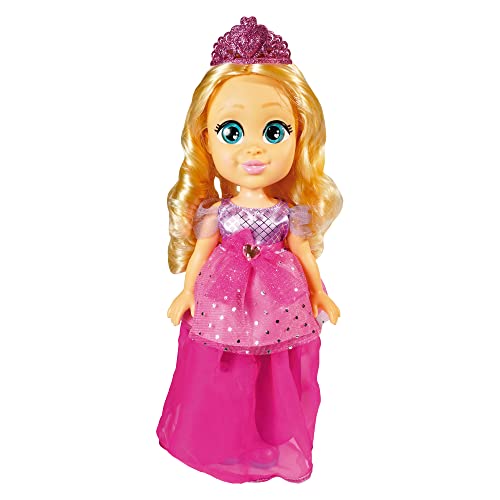 Famosa - Muñeca de Love Diana con vestido transformable de Princesa a Súper Heroína y accesorios de juego, para jugar a las aventuras de Diana, para niñas y niños mayores de 4 años (LVE07000)