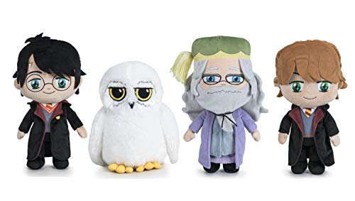 Famosa Softies Harry Potter - Peluche 7'87"/20ctm Hedwig, La Lechuza Blanca De Harry Calidad Super Soft