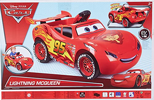 Feber- Cars Lightning Mcqueen 3 6V LIG & SOU.UK, Multicolor (Famosa 800011186)