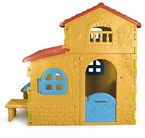 FEBER- Casita Infantil Super Villa, Multicolor. para niños/ as de 3 años en adelante