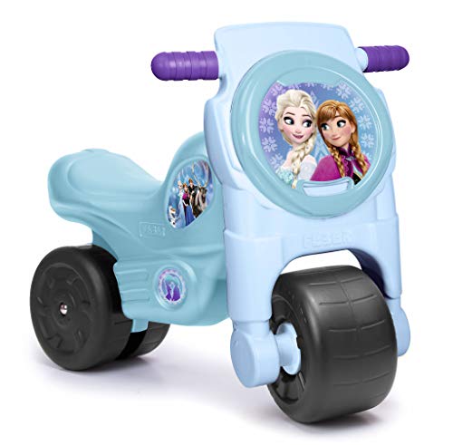 FEBER Disney Correpasillo motofeber Frozen Match, Color Azul (Famosa 800011811)