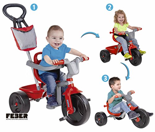 FEBER - EVO Trike Plus 3 en 1 Triciclo (Famosa 800010946)