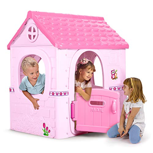 FEBER - Fantasy House Casita Infantil, Pink (Famosa 800012222)