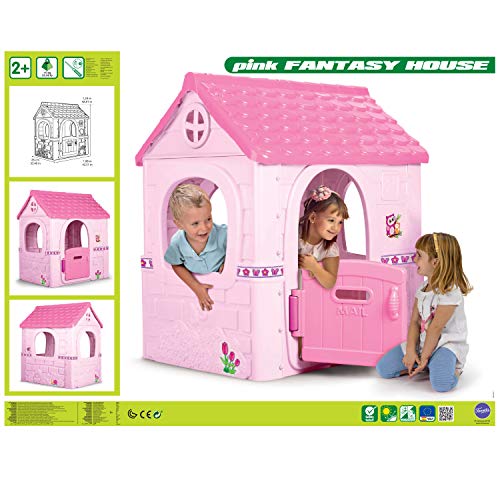 FEBER - Fantasy House Casita Infantil, Pink (Famosa 800012222)