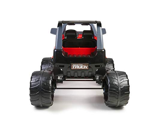 Feber Monster Truck Challenger - Coche eléctrico de 2 plazas para niños y niñas, a partir de 3 años, 12V (Famosa 800012464)