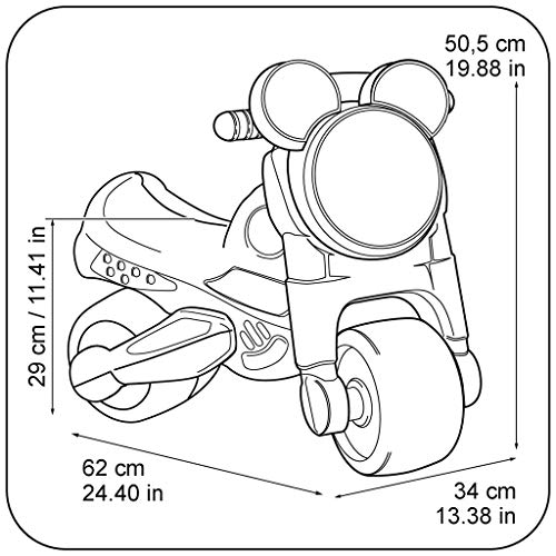 FEBER - Motofeber Minnie Correpasillos (Famosa 800006366)