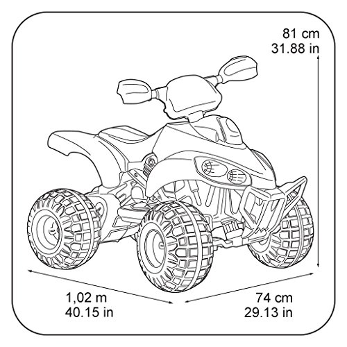 FEBER - Quad Brutale 12V. (Famosa 800003077)