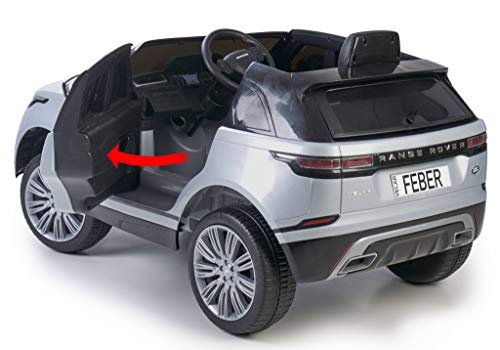 FEBER- Range Rover Velar Coche eléctrico de una Plaza con Luces y Sonidos, niñas de 3 a 7 años, (Famosa 800012449)