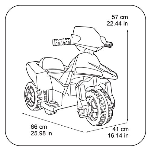 FEBER- Sweety, trimoto 6 V, Famosa 800009608