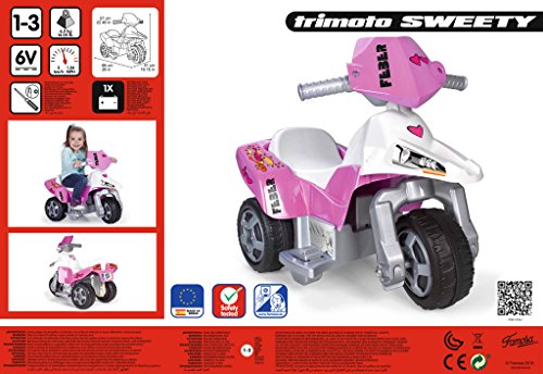 FEBER- Sweety, trimoto 6 V, Famosa 800009608