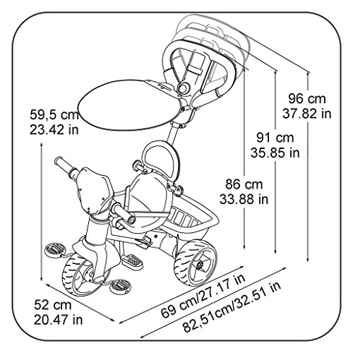 FEBER - Triciclo Cars 3 (Famosa 800011143)