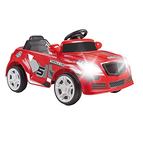 FEBER - Twinkle Car 12V R/C, coche eléctrico de 1 plaza, radiocontrol, 45 min de batería y detalles de coches: faros con luz, 2 marchas, acelerador y freno eléctrico, de 3 a 6 años, FAMOSA (800012263)