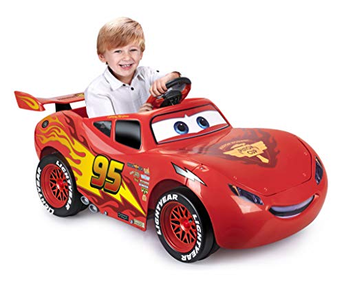 FEBER - Vehículo infantil CARS 3 Litghtning McQueen 6V (Famosa 800011147)