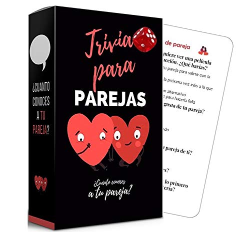 fedriani |Trivia para Parejas | Juego Divertido 260 Preguntas | ¿Cuánto conoces a tu Pareja?| Regalos para Parejas Novio Novia| Juego de Preguntas para 2| De 2 a 10 Jugadores