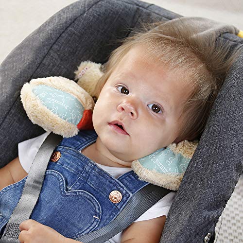 Fehn Bruno 060263 – Almohada ergonómica para dormir con función de apoyo, apoyo y alivia en cochecitos, sillitas o coche, para bebés y niños pequeños a partir de 6 meses