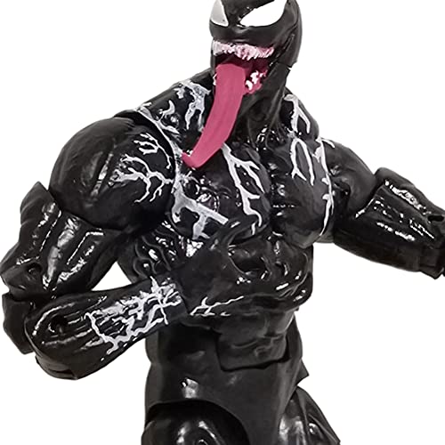 Figura de acción Modelo Carnage Venom Spider-Man Bend and Flex, Spiderman Spider-Man Figura Titan Deluxe, Figura Flexible, 20 cm