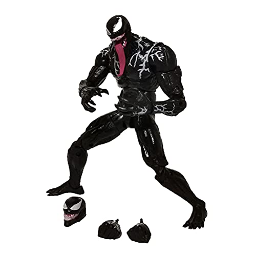 Figura de acción Modelo Carnage Venom Spider-Man Bend and Flex, Spiderman Spider-Man Figura Titan Deluxe, Figura Flexible, 20 cm