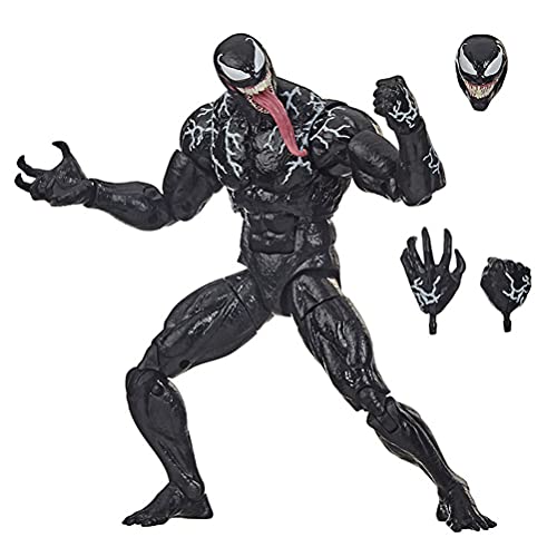 Figura de acción Modelo Carnage Venom Spider-Man Bend and Flex, Spiderman Spider-Man Figura Titan Deluxe, Figura Flexible, 20 cm