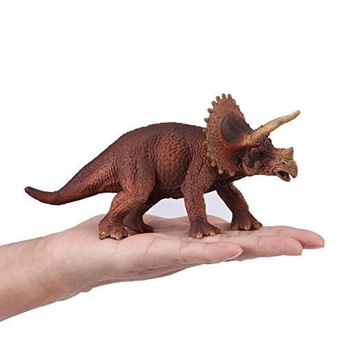 Figura de Modelo de Animal de Dinosaurio Triceratop Realista, Juguetes educativos tempranos para niños, Regalo para colección y observación