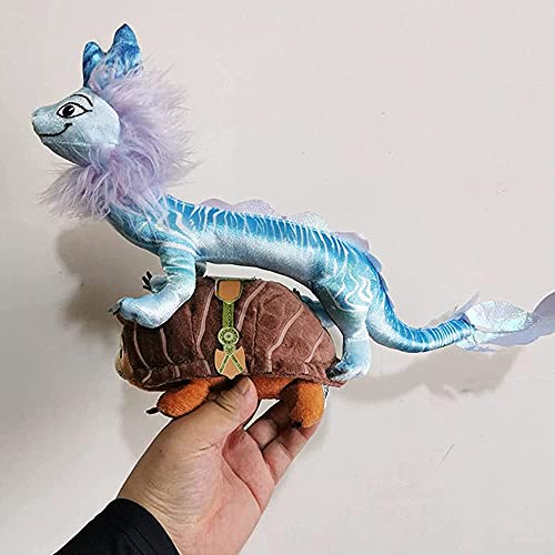 Figura de Sisu del último dragón,Encuentra la leyenda del dragón,Tuk Tuk y Sisu muñeca de peluche (B)