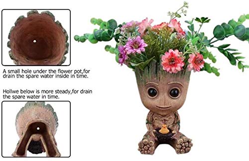 Figuras de acción de Baby Groot con diseño de muñecos de fantasía, los mejores para los niños (grande)