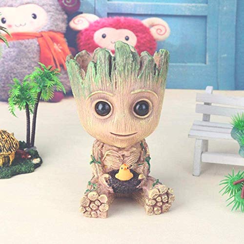 Figuras de acción de Baby Groot con diseño de muñecos de fantasía, los mejores para los niños (grande)