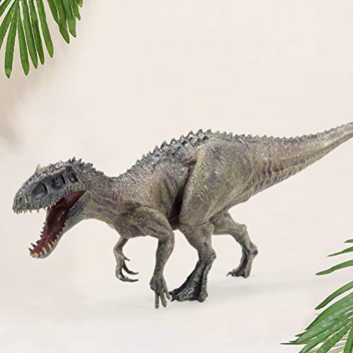 Figuras de acción de plástico Jurassic Indominus Rex Indominus Rex boca abierta dinosaurio mundo animales modelo niño juguete regalo para niños adultos Chirldren, regalos de vida silvestre