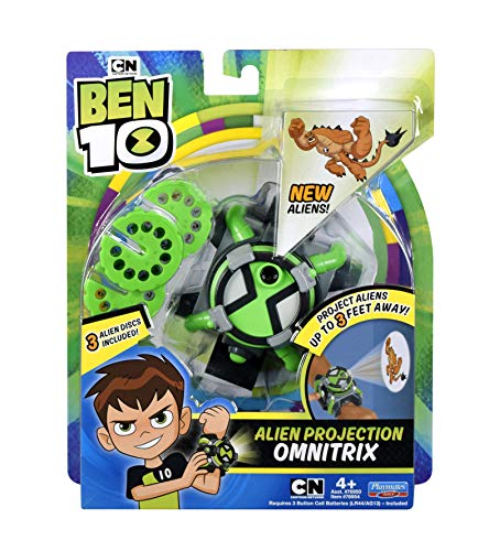 Figuras de acción Famosa-BEN56000 Ben 10 Action Projection Omnitrix, Color Mixto (BEN56000)