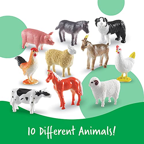 Figuras de animales de la granja de Learning Resources , color/modelo surtido