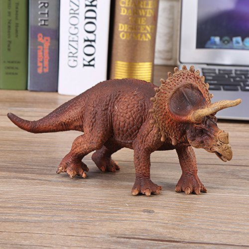 Figuras de Dinosaurios Realistas, Juguetes de Dinosaurio Triceratops Plástico Modelos Early Educational para Niños Pequeños Niños Regalo