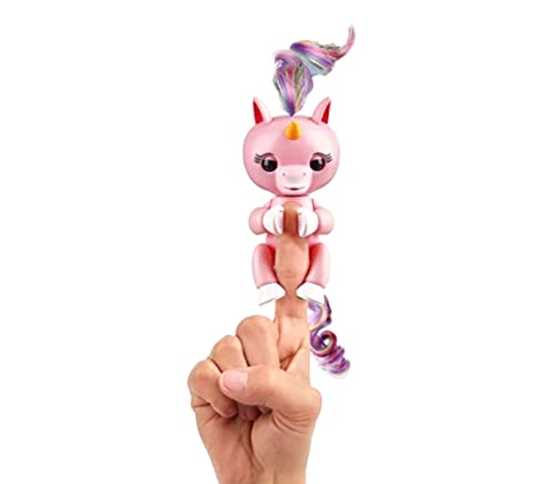 Fingerlings - Miniunicornio mágico con sonidos de dedo pequeños, 10 cm