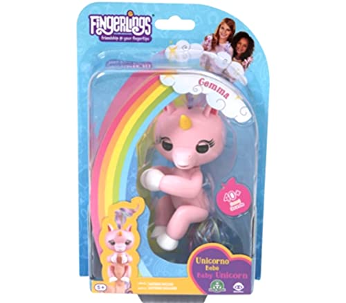 Fingerlings - Miniunicornio mágico con sonidos de dedo pequeños, 10 cm