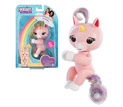 Fingerlings - Miniunicornio mágico con sonidos de dedo pequeños, 10 cm