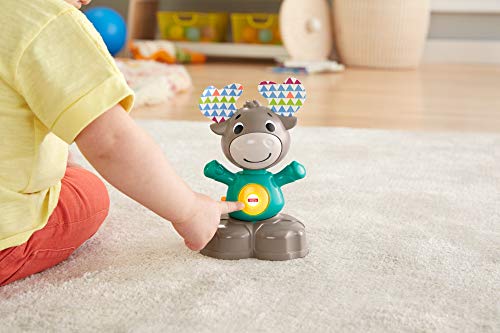 Fisher-price alce linkimals, juguete interactivo bebés +9 meses (mattel gjb23).