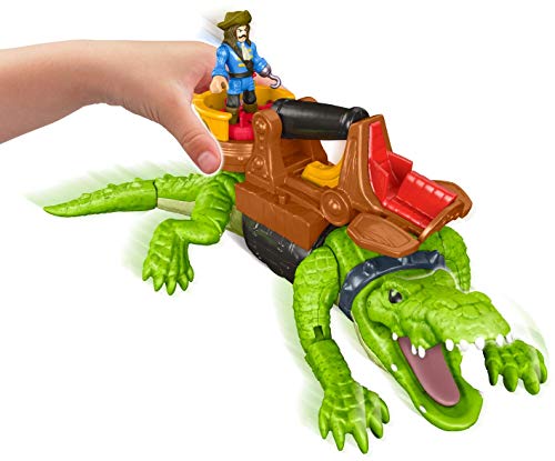 Fisher-Price- Capitán James Garfio Peter Pan Imaginext, Multicolor (Mattel DHH63)