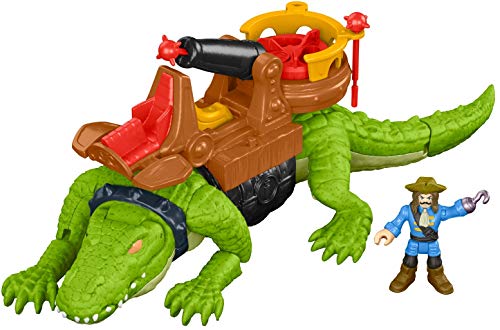 Fisher-Price- Capitán James Garfio Peter Pan Imaginext, Multicolor (Mattel DHH63)