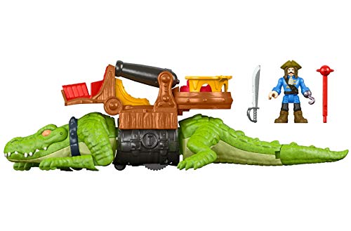 Fisher-Price- Capitán James Garfio Peter Pan Imaginext, Multicolor (Mattel DHH63)