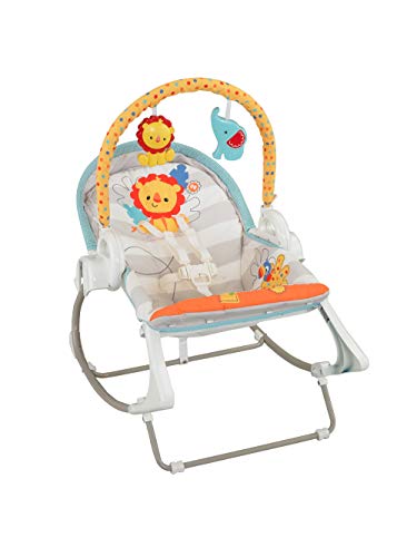 Fisher-Price Columpio hamaca 3 en 1, para bebé recién nacido (Mattel BFH07)