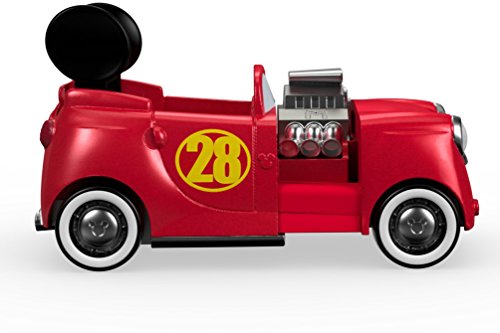 Fisher-Price disney mickey y el roadster corredores, 2-en-1 hot doggin' del coche de carreras