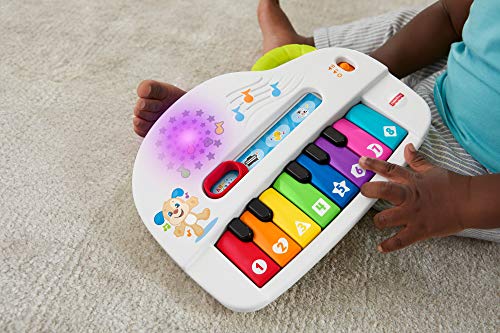 Fisher-Price GFK03, Piano para niños a partir de 6 meses, versión italiana