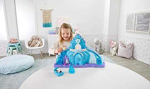 Fisher-Price GLM38 Little People Frozen Elsas Palast Helado – Versión de Idiomas en alemán