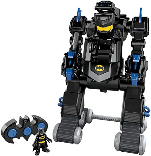 Fisher-Price Imaginext Batman, Bat-Robot transformable, juguete para niño + 3 años (Mattel DMT82)