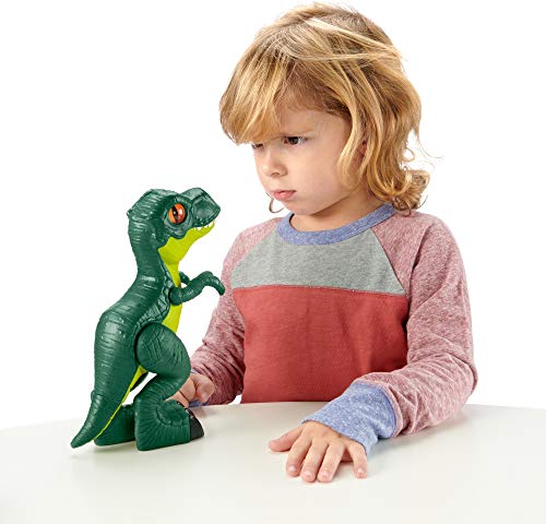 Fisher-Price Imaginext Jurassic World 3 T-Rex XL Dinosaurio articulado de juguete para niños +3 años (Mattel GWP06)