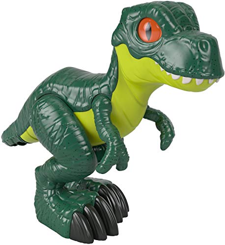 Fisher-Price Imaginext Jurassic World 3 T-Rex XL Dinosaurio articulado de juguete para niños +3 años (Mattel GWP06)